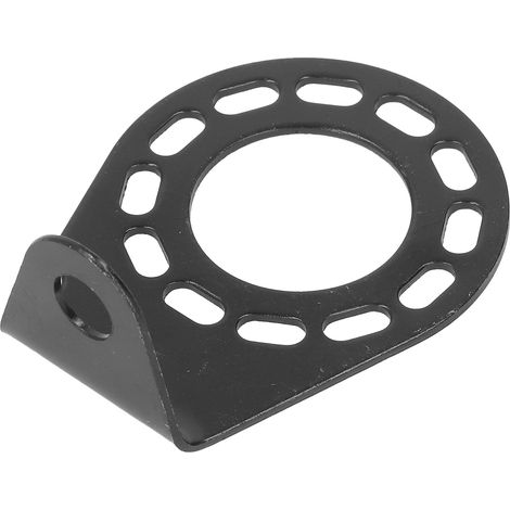Support de connecteur de remorque coudé à 90 degrés, 12 trous, en fer galvanisé, pour prise de caravane 7 ou 13 broches. (1/5)