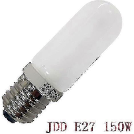 Ampoule halogène E27 Halolux Ceram 150 W à intensité variable, finition mate, diamètre 32 mm, lot de 2 (1/5)