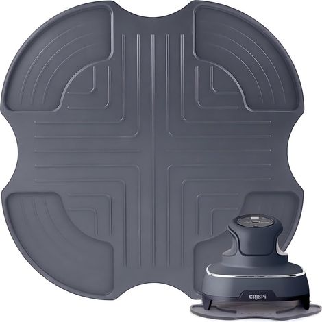 Dessous De Plat En Silicone Pour Friteuse à Air Ninja Crispi Air Fryer Accessoires, Tapis De Plan De Travail Résistant à La Chaleur Pour Ninja Crispi Friteuse Portable 3,8L, 4-En-1 Fn101EUGY (1/5)