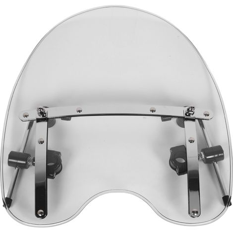 20 mm Motorrad-Windschutzscheibe, verstärkter Schutz, robustes und elegantes Design, transparent, für Motorräder und Elektrofahrzeuge (1/5)