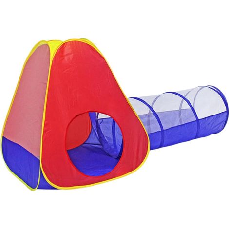 Lot De 2 Tentes Tunnel pour Garçon Et Filles, Jeu D’intérieur en Tissu Sûr, Couleur Aléatoire, Ensemble Créatif pour Garçons Et Filles, pour Ramper Et S’Amuser à La Maison (1/5)