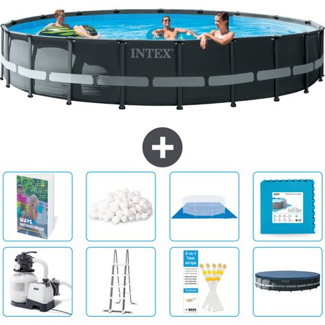 Ultra XTR Pool Rund - 610x122 cm - 9-teilig S681