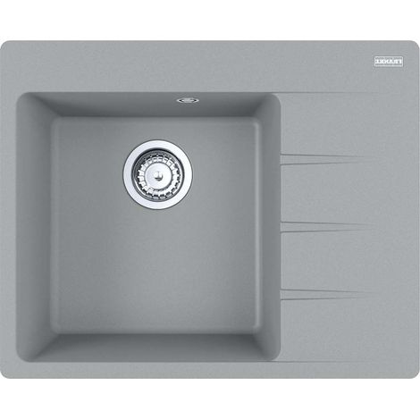 Franke Centro - Lavello in fragranite CNG 611-62 TL/2, 62x50 cm, pietra grigia 114.0637.502