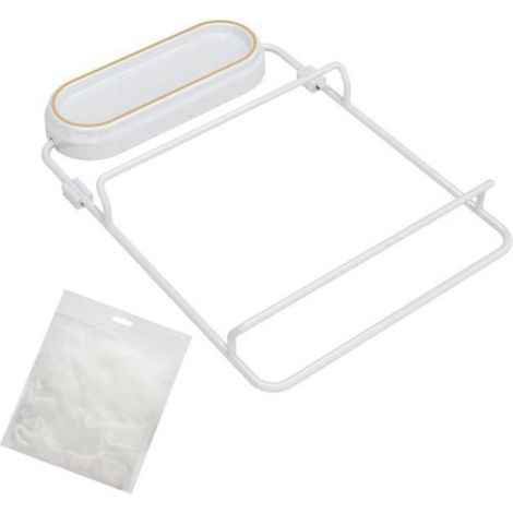1 x Support de filtre,évier pliable,angle,rangement,PET et fer,cuisine (1/5)
