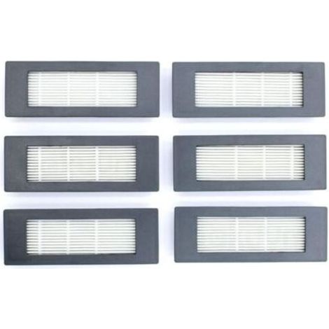 Pack de 6 filtres HEPA pour iRobot Roomba Combo,R111840. Filtres HEPA pour améliorer le nettoyage de votre robot aspirateur. Accessoire robot aspirateur. (1/5)