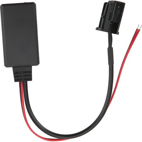 Adaptateur Bluetooth 5.0 fil audio avec entrée Aux, câble pour Opel Agila, Antara, Astra H, kit musique voiture, module sans fil, connexion mains-libres, compatible autoradio. (1/5)