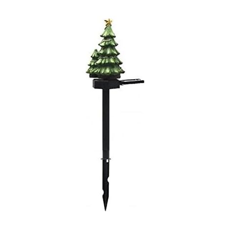 Lampe Solaire, Bonhomme De Neige/Sapin De Noël Lampes Solaires LED Énergie Solaire Extérieur Jardin Lumière Décoration Paysage Lumières Lampe De Jardin Sol Lumière, pour Jardin Extérieur Décoration De (1/5)