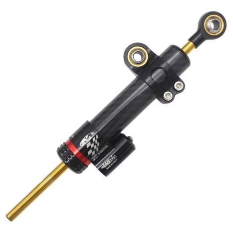 Pièces de modification pour motos, guidons, volants, amortisseurs, stabilisateurs, amortisseurs en fibre de carbone, dispositifs anti-vibrations, motos électriques, véhicules électriques (1/4)