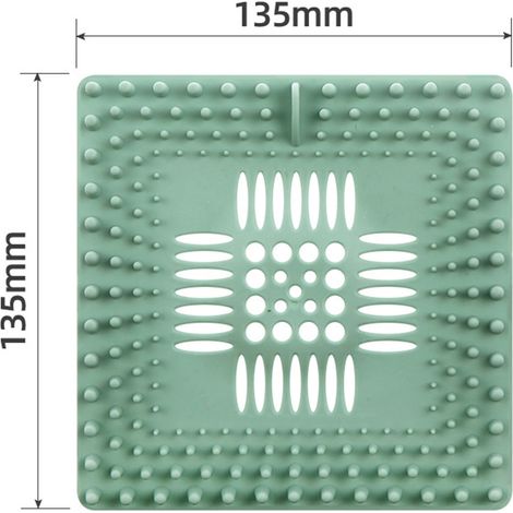Filtre De Drain - Écran Filtrant Pour Évier Et Salle De Bain - Protection Contre Les Bouchons - En Caoutchouc Thermoplastique Souple - 1 Pièce (1/5)