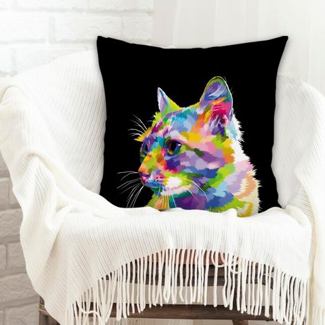 Coussin décoratif facile d'entretien pour canapé chambre à coucher salon décoration de la saint-valentin (1/5)