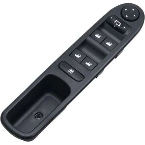 Interrupteur de lève-vitre électrique pour Peugeot 307, côté conducteur, compatible 307SW et 307CC, installation facile, commande de fenêtre (1/5)