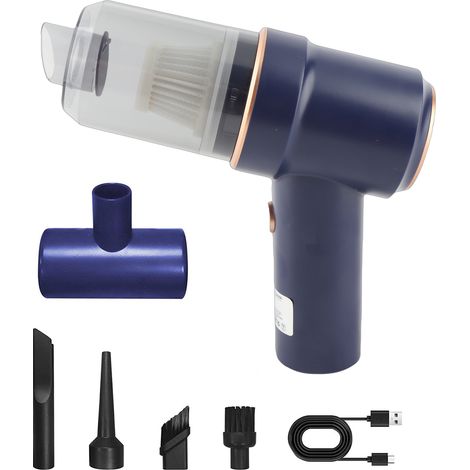 [JAMAIS UTILISÉ]Aspirateur 3 en 1 Mini Aspirateur Puissant pour Voiture 4000Pa, Moteur Sans Balais Puissant, Aspirateur Portable Sans Fil (1/3)