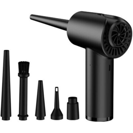 FENOPLASTICAAspirateur à main,Aspirateur balai sans fil,6000mAh battery, three-speed compressed air blower, dry air bomb for cleaning computers, air dust collector (1/4)