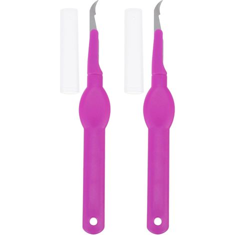 Découseur Portable pour Couture Résistant à L'usure 2pcs pour Enlever les Points en Plastique et Acier Inoxydable en Atelier de Couture (1/5)