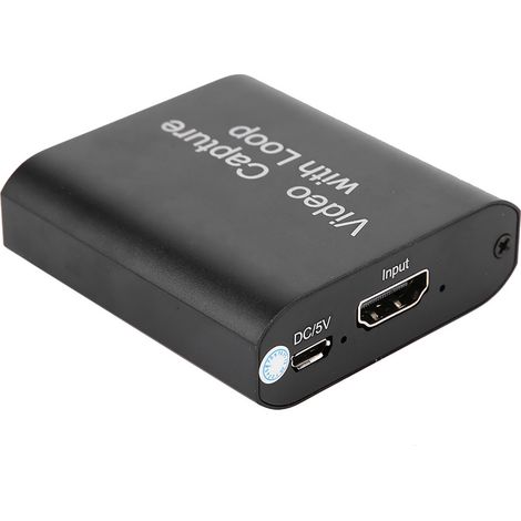 Carte de Capture HDMI USB avec Boucle de Sortie pour Streaming et Enregistrement HD (1/5)