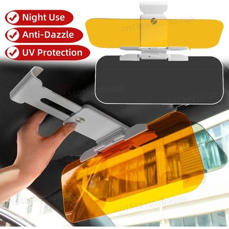 HD Anti-Glare Sunglasses Car Sun Visor Day & Night Vision Dr (1/4)