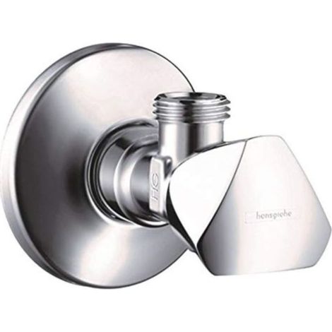 hansgrohe Eckventil E 13902000 1/2 x 3/8", 10 mm Quetschverschraubung, chrom (1/4)