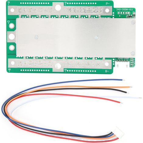 Carte de protection 100 A pour batteries lithium-fer-phosphate (LiFePO4) prenant en charge une tension d'équilibrage de 2 secondes (1/5)