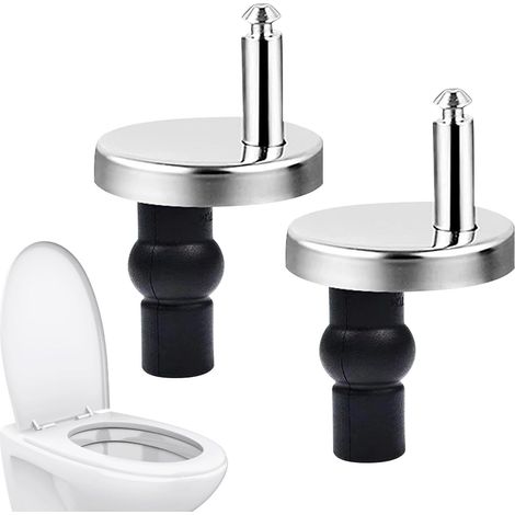 Kit de boulons pour abattant toilette , vis en acier inoxydable , charnières , système démontage rap