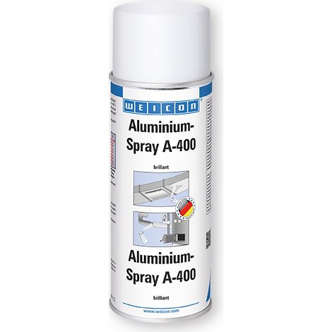 WEICON 10000051 (11051400) Aluminium-Spray A-400 ''brillant'' 400 ml (1/2)