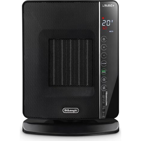 Chauffage tour céramique De’Longhi 2000 W Noir