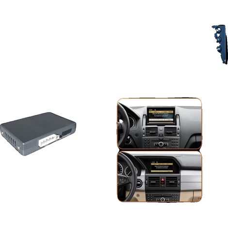 Boîtier décodeur sans fil, support CarPlay, compatibilité Android Auto, NTG4.0 (Non adapté pour W204) (1/2)