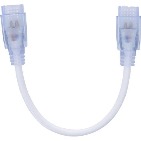 Cable Conector entre Tira LED Autorectificada 220V AC SMD&COB IP65 Blanco