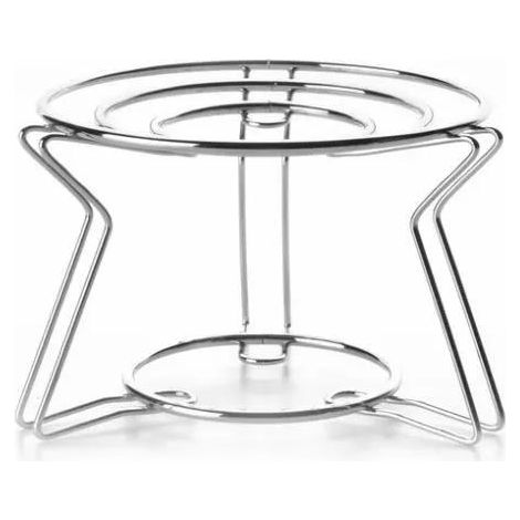 Supporto per bruciatore Ibili acciaio inox 18x18 cm