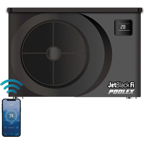 Poolex – Pompe à chaleur piscine 7kW – Full inverter WiFi – Pour piscines jusqu'à 45 m³ – Silencieuse et compatible électrolyseur au sel