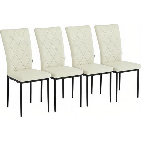 Chaises de cuisine raffinées, chaises de salle à manger, chaises de salon, chaises de travail, chaises de réception, chaises de salle d’attente (4 chaises seulement) (1/5)
