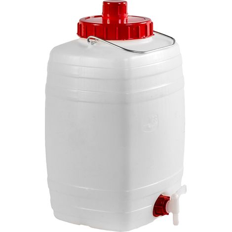 FUSTINO CON RUBINETTO E SFIATO 15 L DEMETRA- 1,0 pz