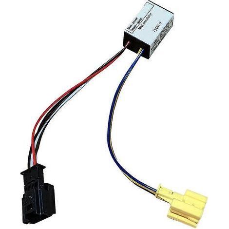 Dispositif de contournement du simulateur de capteur d'occupation du siège auto compatible avec les composants du simulateur SRS des sièges CLK W209 W203 (1/5)