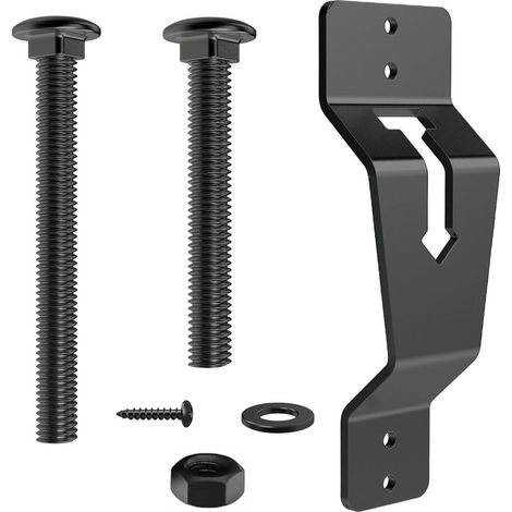 Soporte de pared para rueda de repuesto de remolque de fácil instalación - Accesorio utilitario de ABS