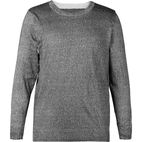 Eosnow Abbigliamento antitaglio resistente al taglio Equipaggiamento protettivo di livello 5 Girocollo Manica lunga XL (73 cm)