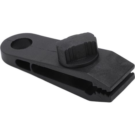 Attaches de bâche légères en plastique avec boucle spirale pour fixation de tente de camping (1/5)