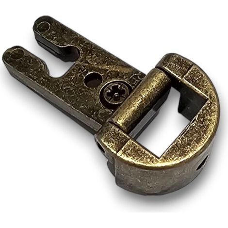 CERNIERA PER ARMADIO MOBILI SPECIALE ANTICATA STILE IN ARTE POVERA A64 BRONZO 1P (1/5)