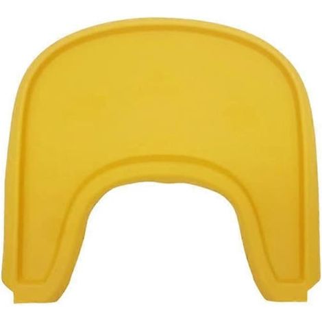 Tapis antidérapant en silicone pour plateau de chaise haute Stokke jaune - Solution pratique pour les repas (1/5)