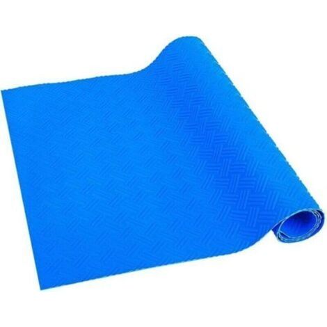 Tapis antidérapant, bleu, motif vagues, tapis d'échelle de piscine, 90x23cm/ 35,4x9,1in Tapis de sécurité antidérapant pour escaliers de piscine, tapis de protection d'échelle de piscine hors sol (1/4)