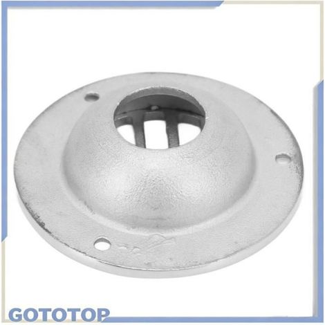 Drain de Pont, Drain Marin en Acier Inoxydable avec Traitement Poli pour Trous de Pont de Kayak de Yachts de Bateau (1/4)