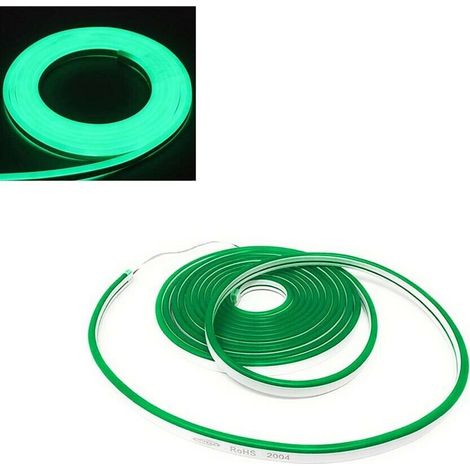 Striscia Led Verde Per Scritte Insegne Luminose Strip Flessibile 5 Mt Ip65 (1/3)