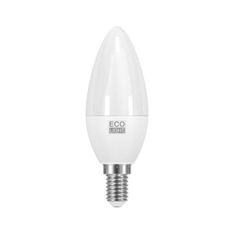 Lampadina LED Ecolight Candela Century 6W E14 3000K