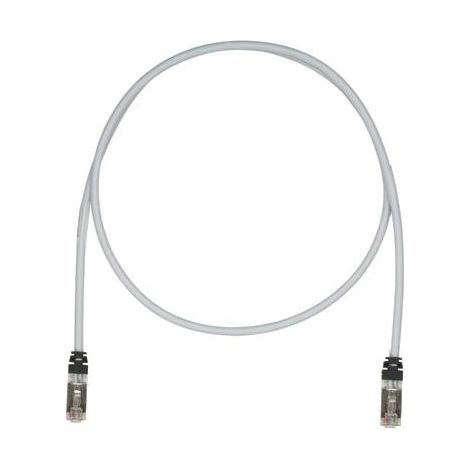Panduit 10m Cat6a Netzwerkkabel Grau S/FTP (S-STP)