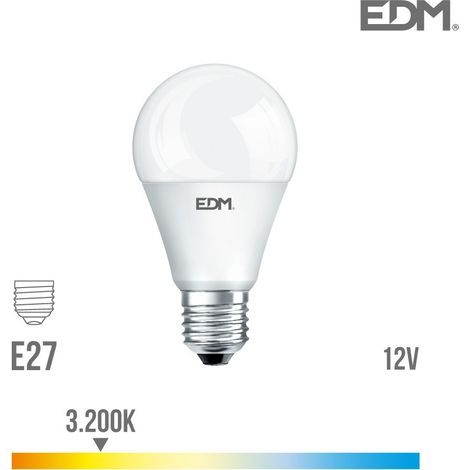 edm Standard 10W lampadina bianca calda LED 810 lumen