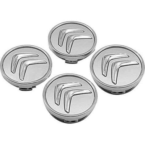 4 enjoliveurs en aluminium de 60 mm pour Citroën C2 C4 C5 C6 C-Quatre (1/5)