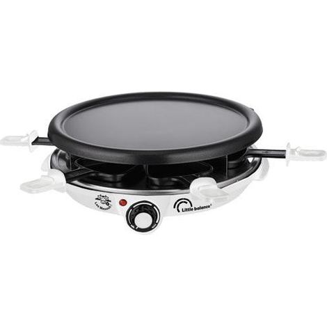 Little Balance 8724 Macchina per Raclette Bianca 30 cm