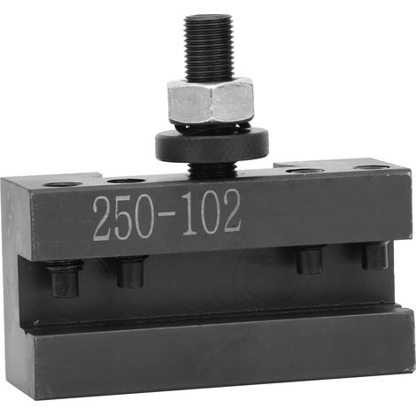 Outil de perçage à changement rapide, haute dureté, durable, en acier à haute teneur en carbone, fixation CNC 250‑102 (1/5)
