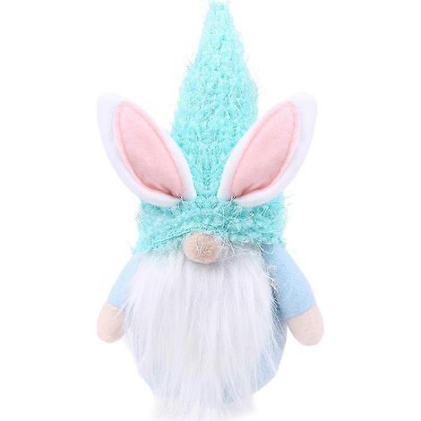 Osterhasen-Plüschtier für Puppen, gesichtsloser Gnom für Partydekoration, Festtagsornament (1/4)