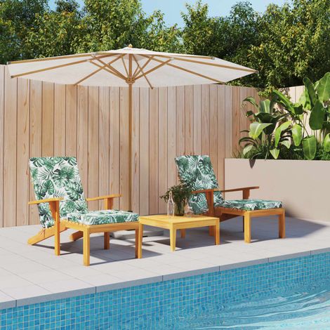 Furniture Limited - Cojines para tumbona 2 uds tela Oxford (1/5)