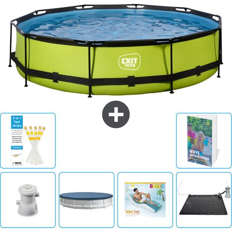 Exit Pool Rund - 360x76 cm - 7-teilig S219