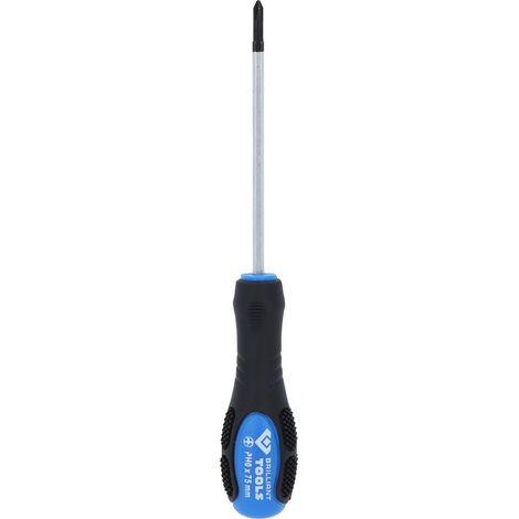 BRILLIANT TOOLS  Destornillador de  impacto Phillips  PH0 -  BT034807 (1/4)